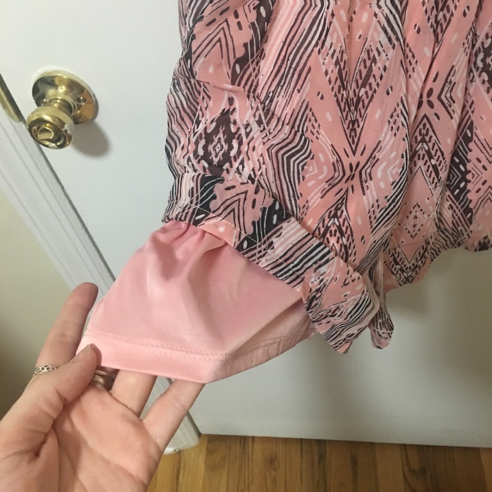 Pink Cutout Romper - Picture 4 of 6